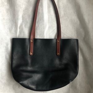 Go Forth Goods Leather Tote Bag